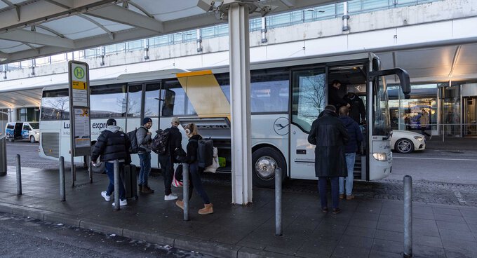 Lufthansa Airport Bus München Nord Parken www.airportbus-muenchen.de