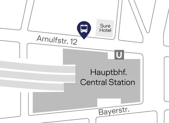 Airparks München Shuttle Bus Fahrplan www.airportbus-muenchen.de